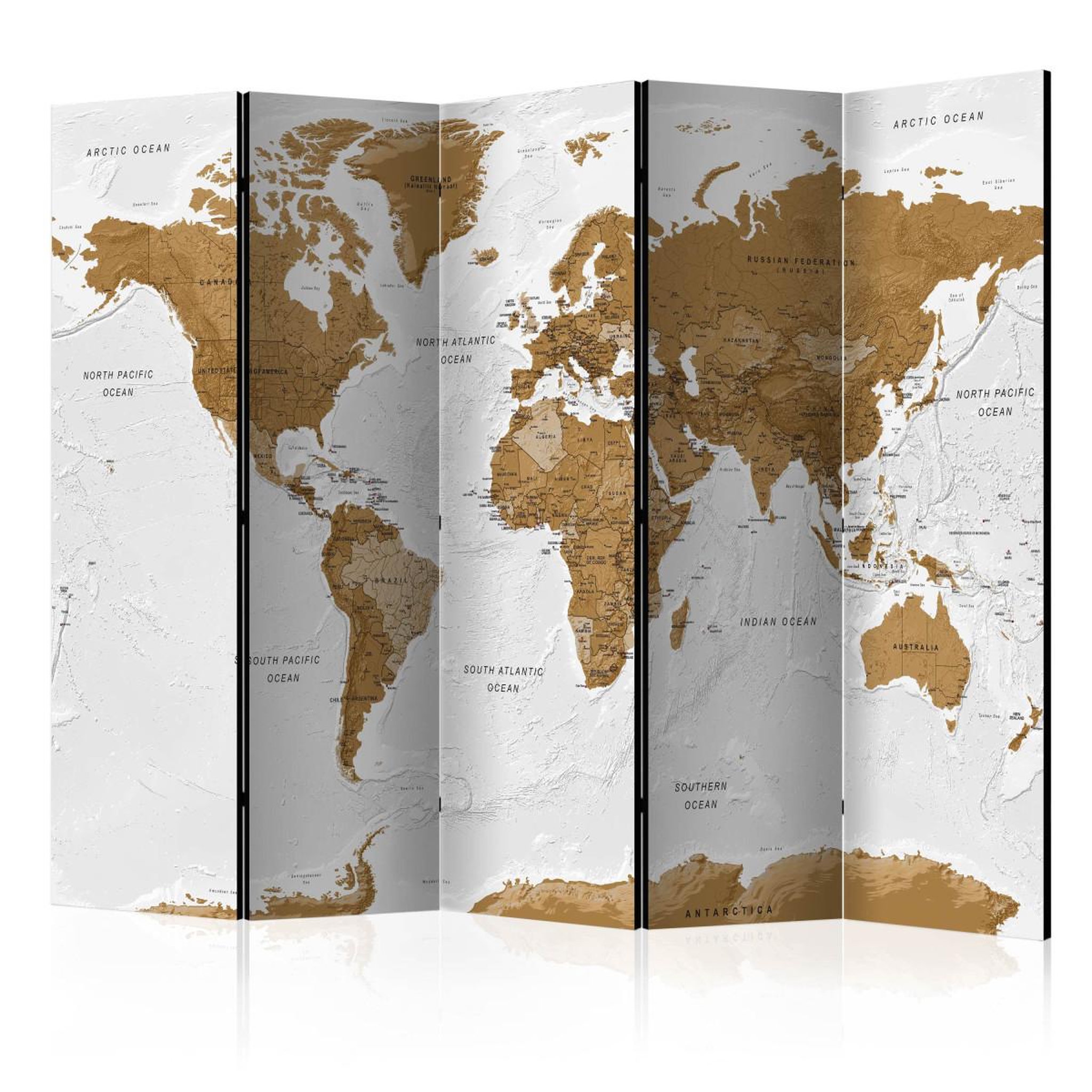 Paris Prix Paravent 5 volets  white oceans  172x225cm