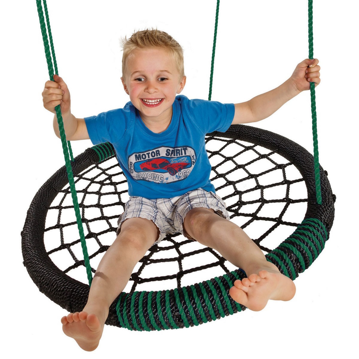 PRAGMA Balançoire Nid Ovale vert