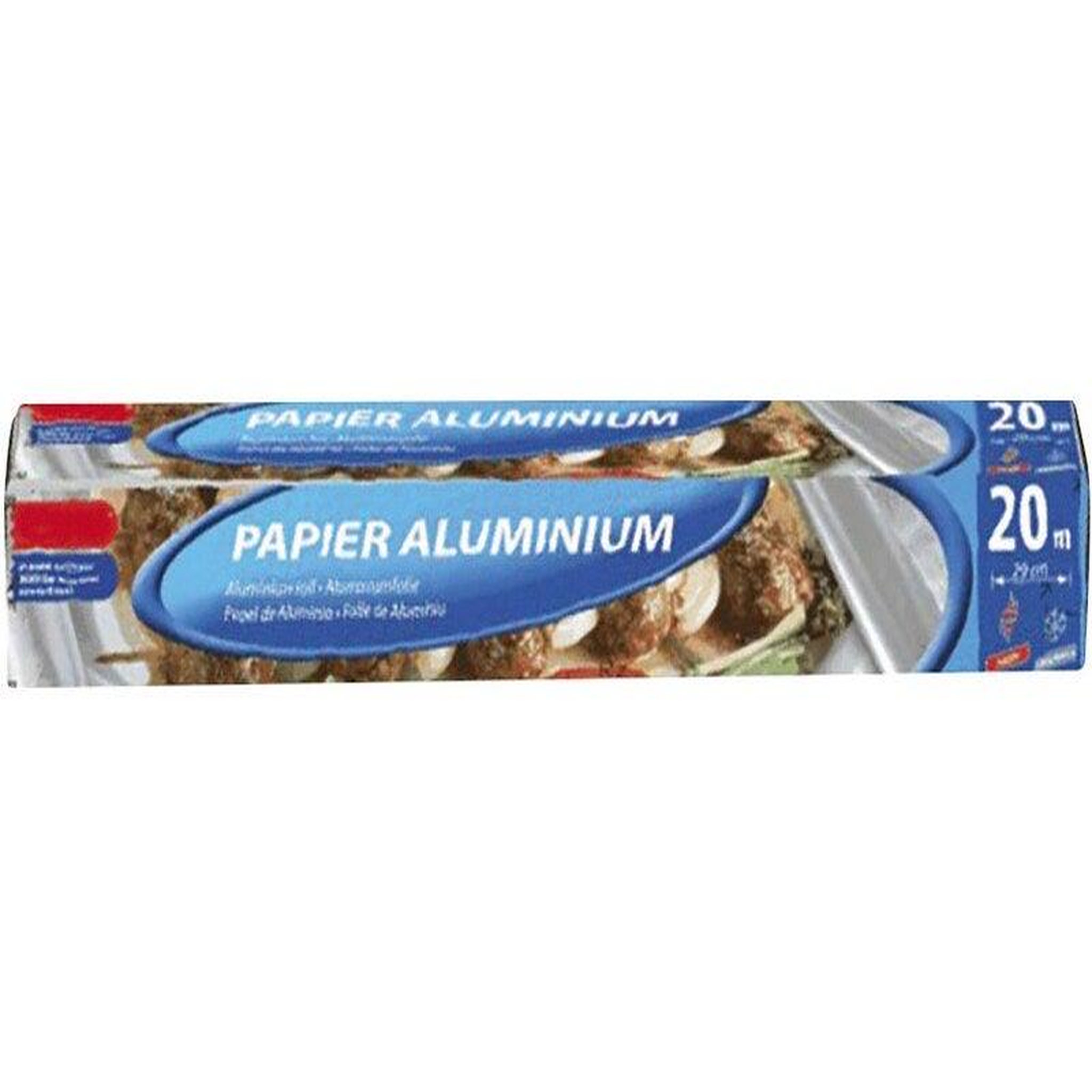 CENTRALE BRICO Papier aluminium rouleau 20 x 0.29m