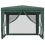 Voir la diapositive 3 : VIDAXL Tente de fete avec 4 parois laterales en maille Vert 3x3 m PEHD