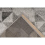 Voir la diapositive 4 : Paris Prix Tapis Tissé à Poils Ras  Naila  Gris & Noir
