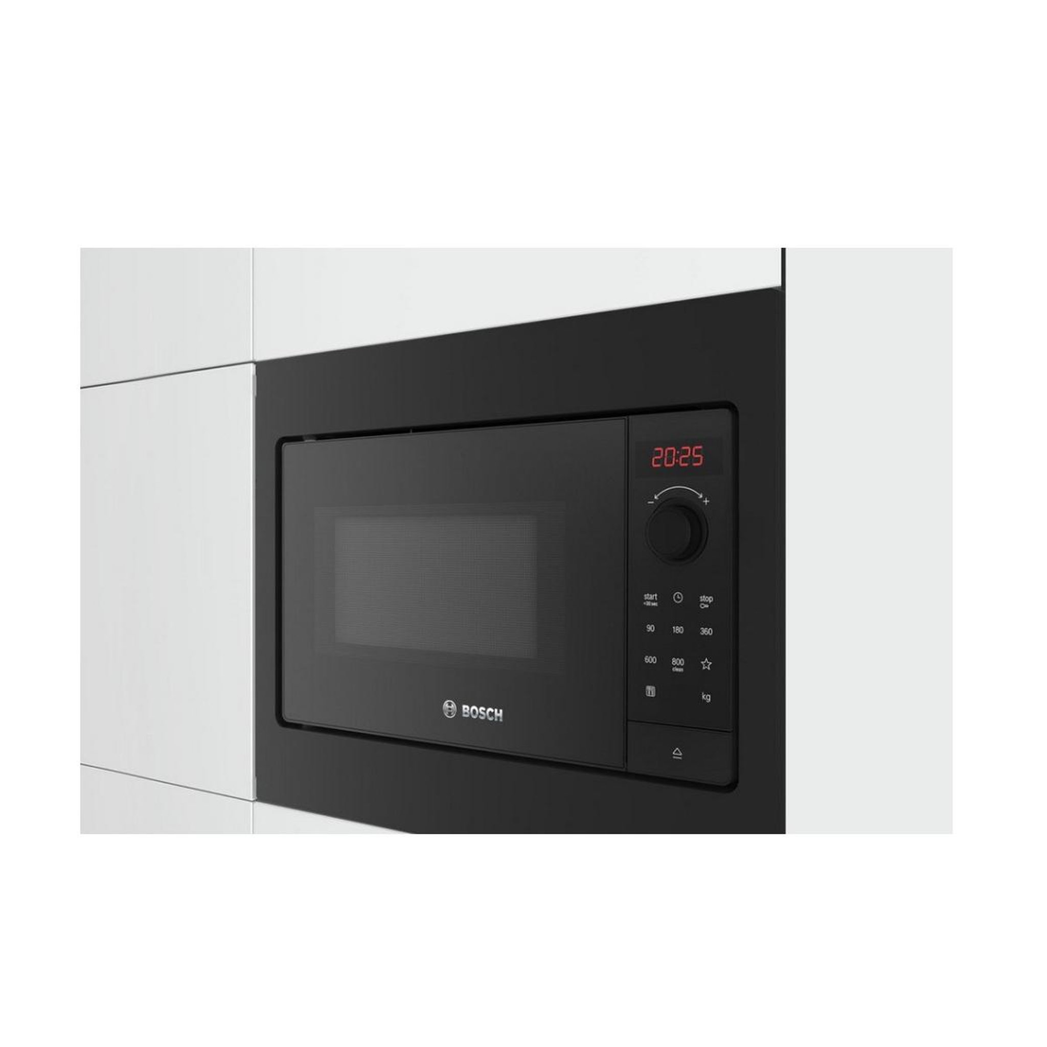 Voir la diapositive 2 : BOSCH Micro-ondes encastrable 20l 1270w noir - BFL523MB4