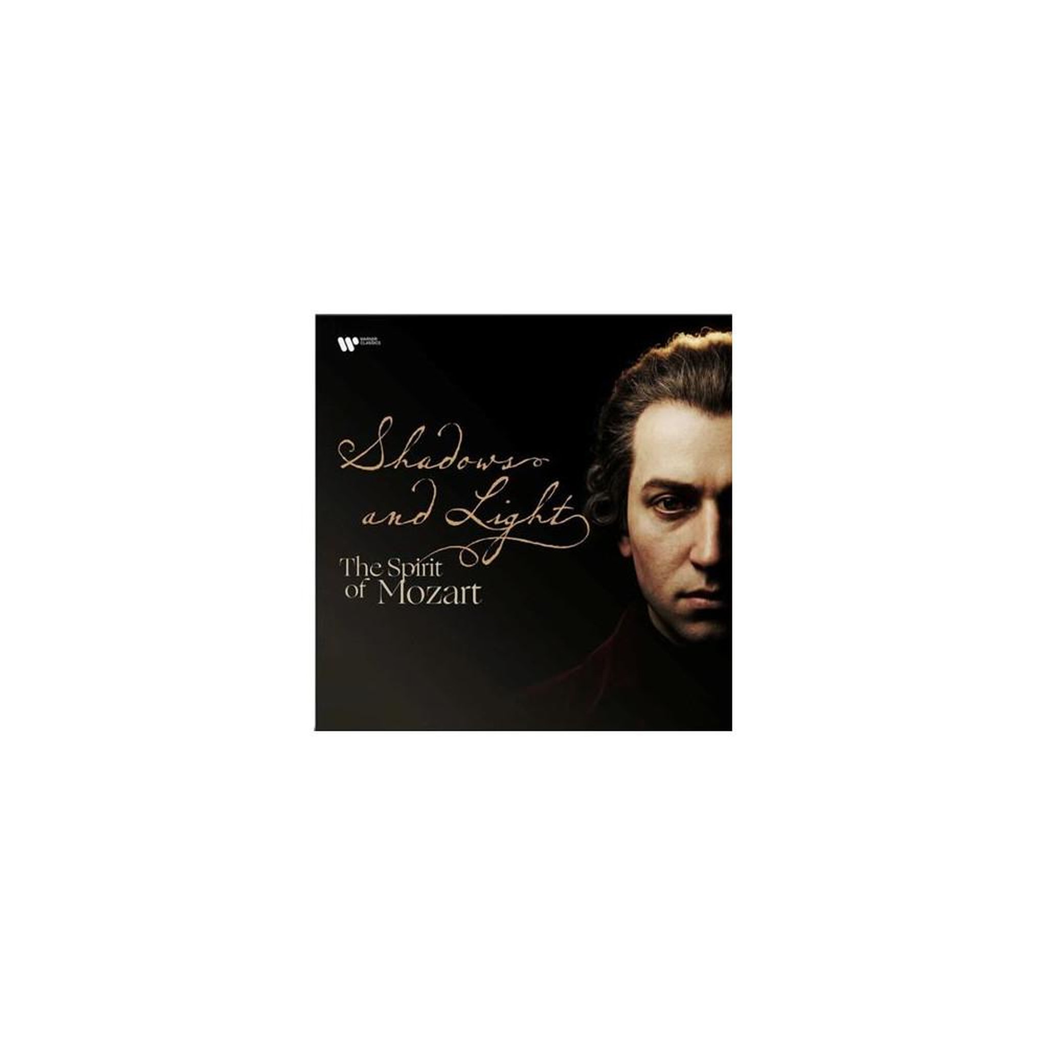 Vinyle or et rouge 33t – shadows & light : the spirit of mozart (best of), édition limitée, compilation mozart