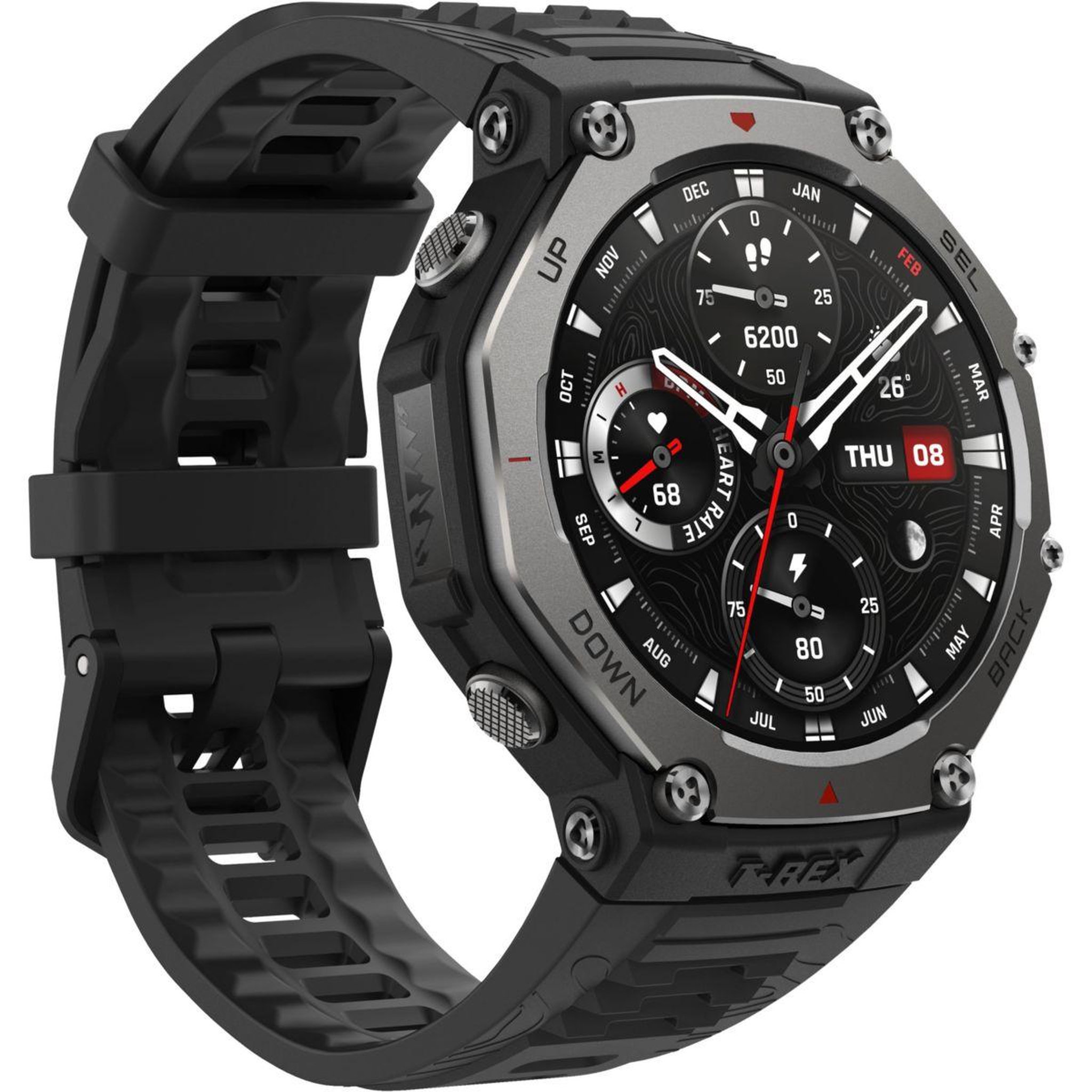 Voir la diapositive 3 : AMAZFIT Montre sport T-REX 3 Onyx