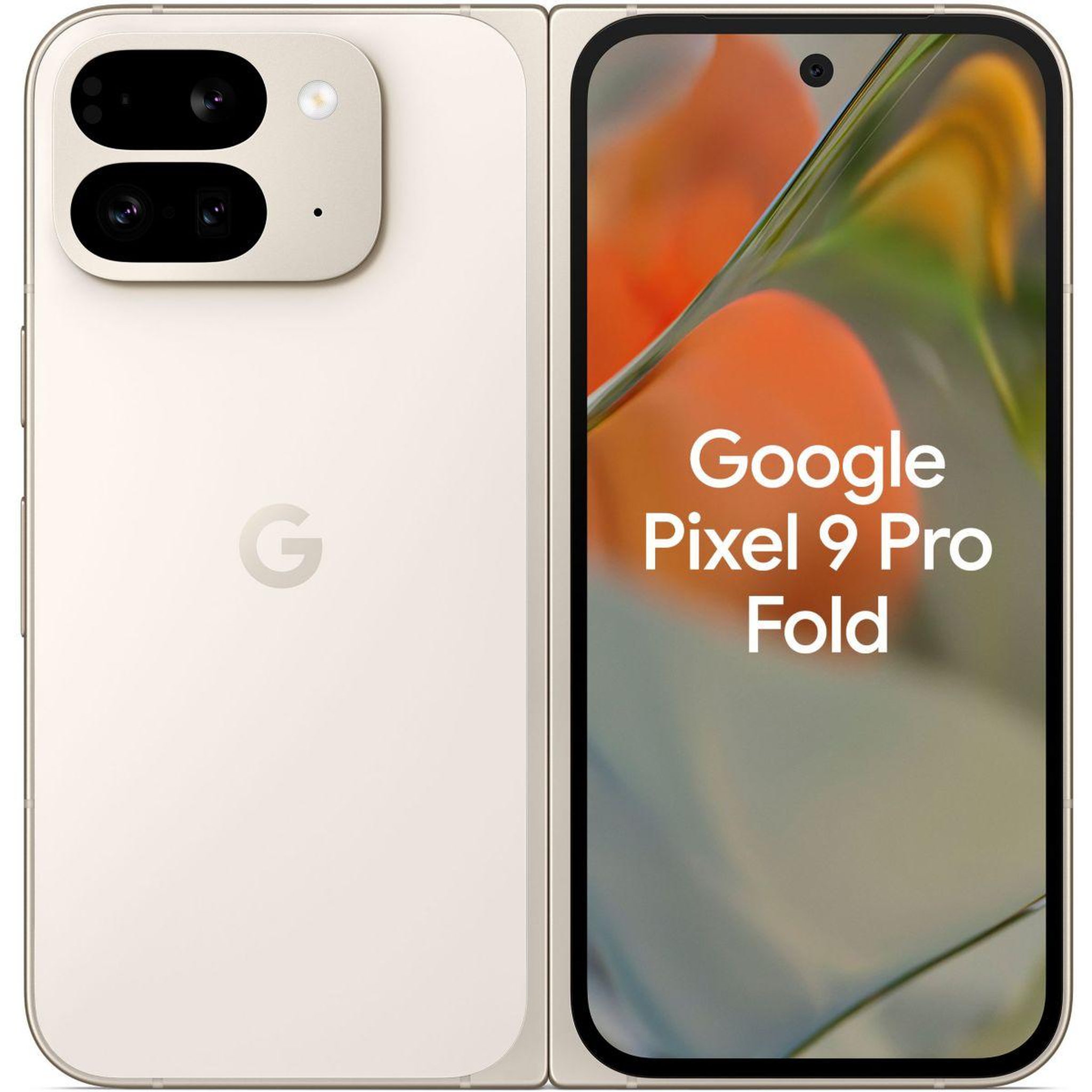 Voir la diapositive 2 : GOOGLE Smartphone Pixel 9 Pro Fold Porcelaine 256Go