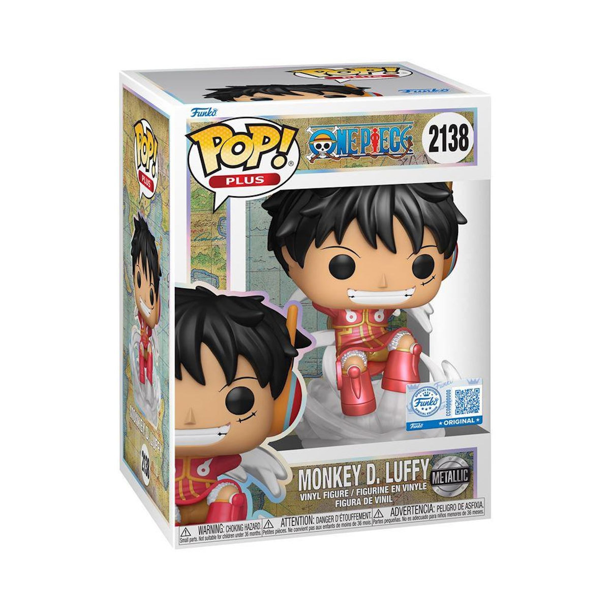 Funko Figurine Funko Pop Animation One piece Monkey D. Luffy Egghead Arc Exclusivité