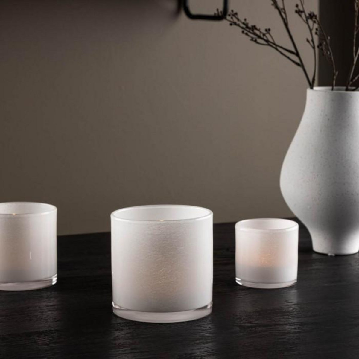 Paris Prix Photophore Déco  Gloria  12cm Blanc