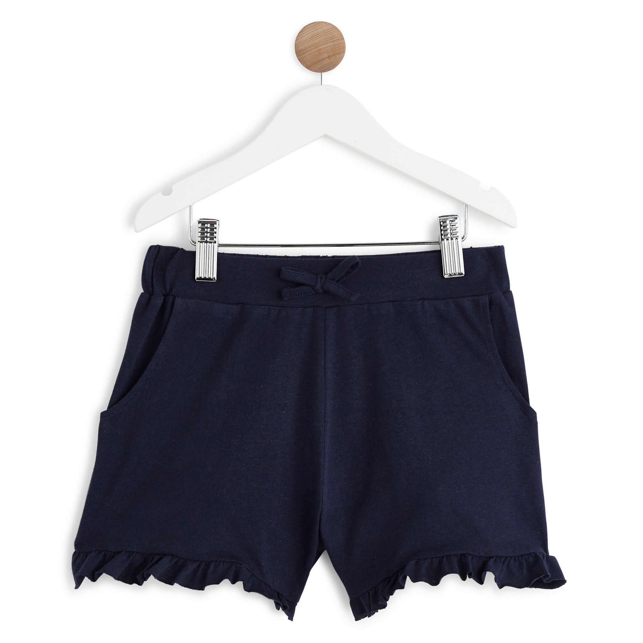 Short De Plage Fille - 3 Pièces Uni - Coton Biologique - Confortable Et Tendance - Taille Unique Enfant