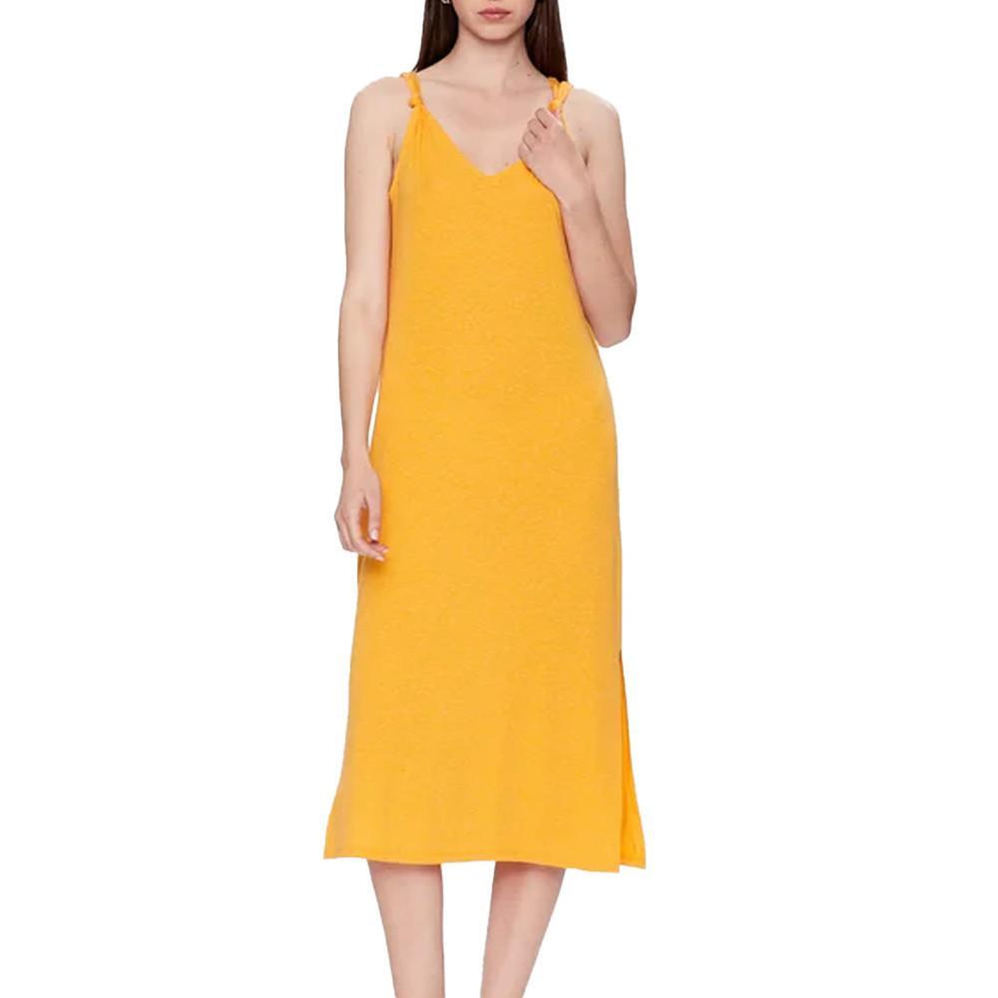 Vero Moda Robe Orange Femme Vero Moda Marijune. Coloris disponibles : Orange