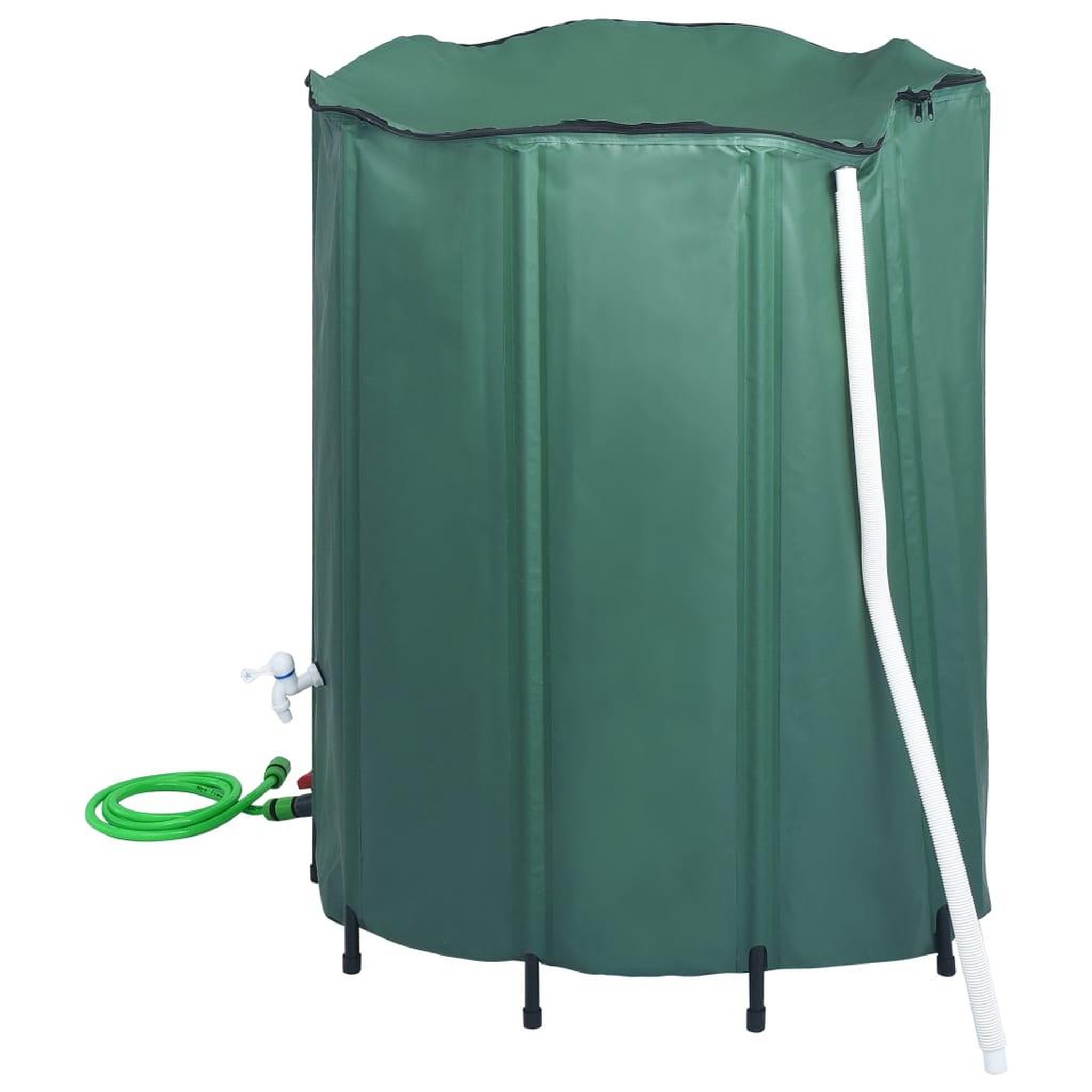 Voir la diapositive 4 : VIDAXL Reservoir pliable d'eau de pluie avec robinet 1000 L