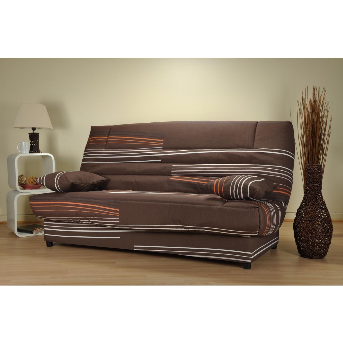 BULTEX Banquette CLIC CLAC LUDO matelas 14 cm mousse Bultex 32 kg/m3