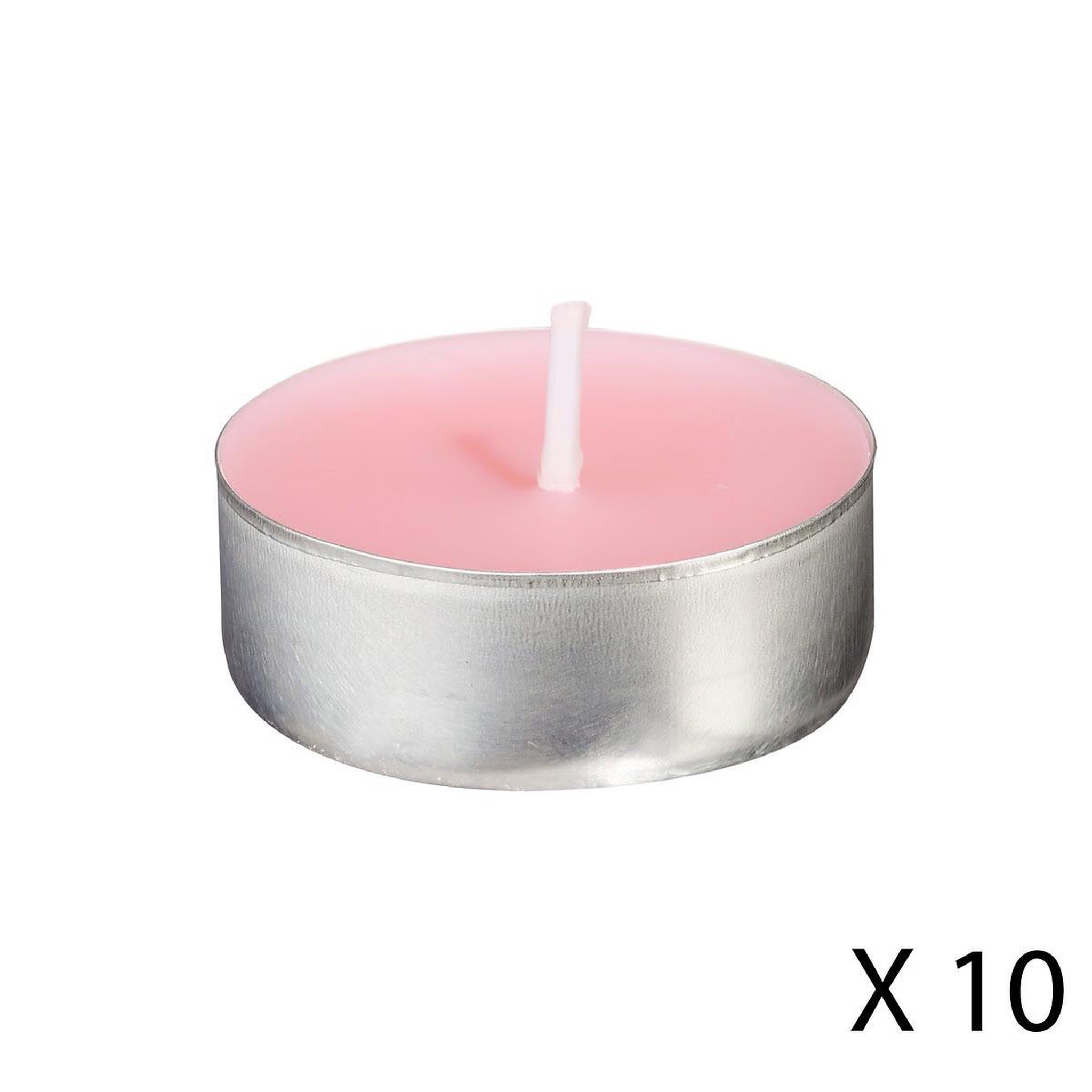 Voir la diapositive 4 : COMPTOIR DE LA BOUGIE Lot de 30 bougies chauffe-plat parfumées 3,7cm framboise