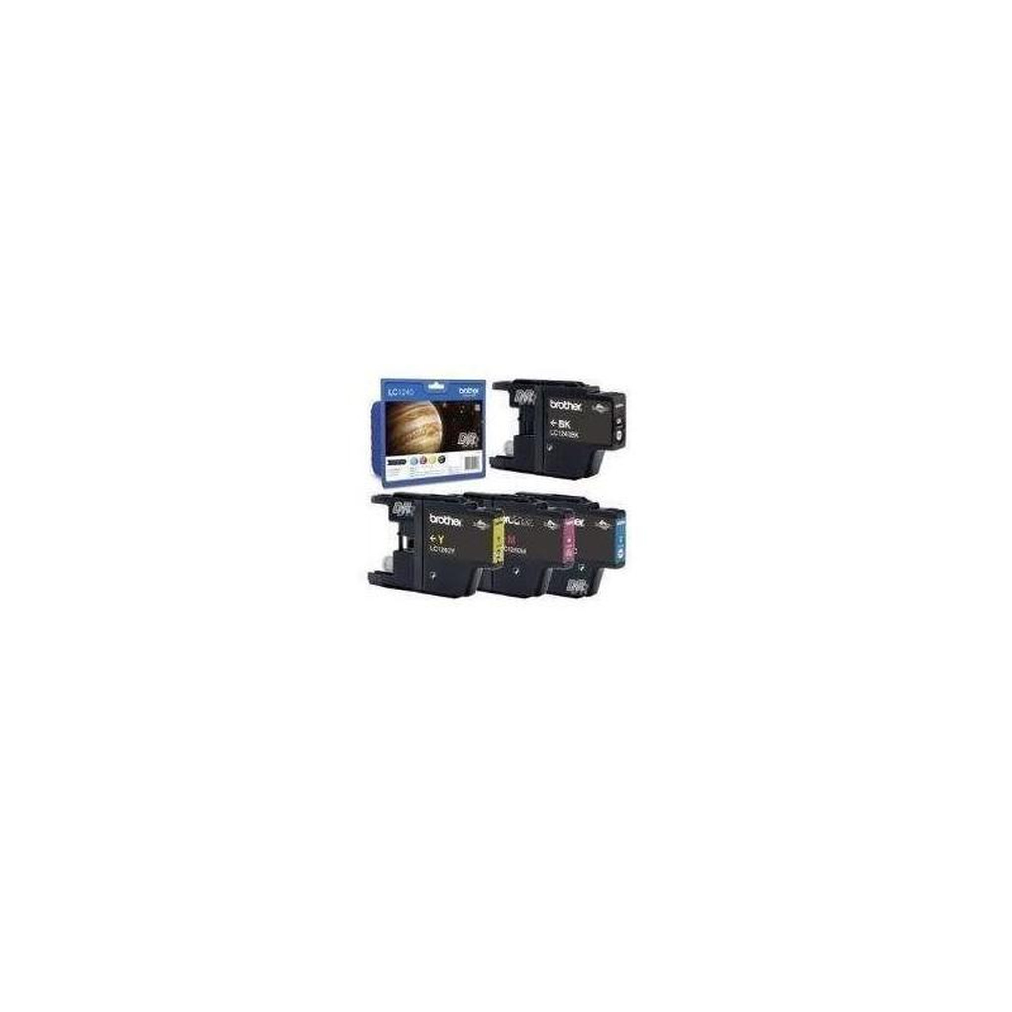 Voir la diapositive 2 : Brother Brother LC1240 Cartouches dencre Multipack Couleu