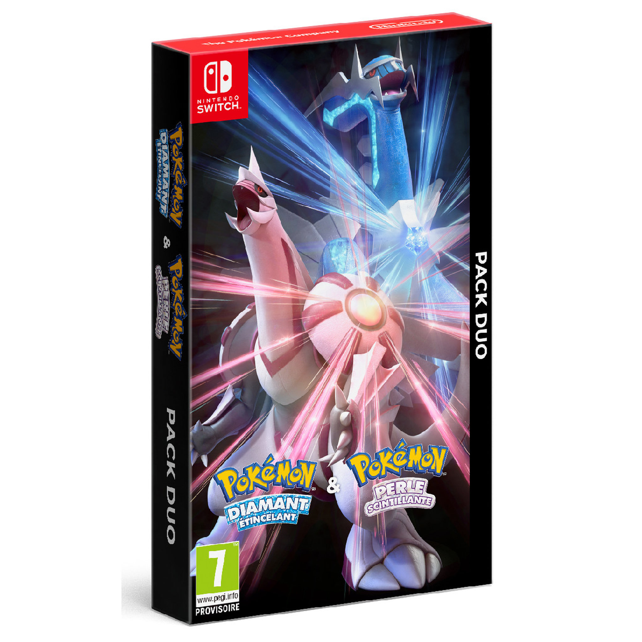 Voir la diapositive 1 : NINTENDO Pack duo Pokémon Diamant Etincelant + Pokémon Perle Scintillante Nintendo Switch