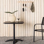 Voir la diapositive 6 : Paris Prix Table de Jardin  Colorado  74cm Noir