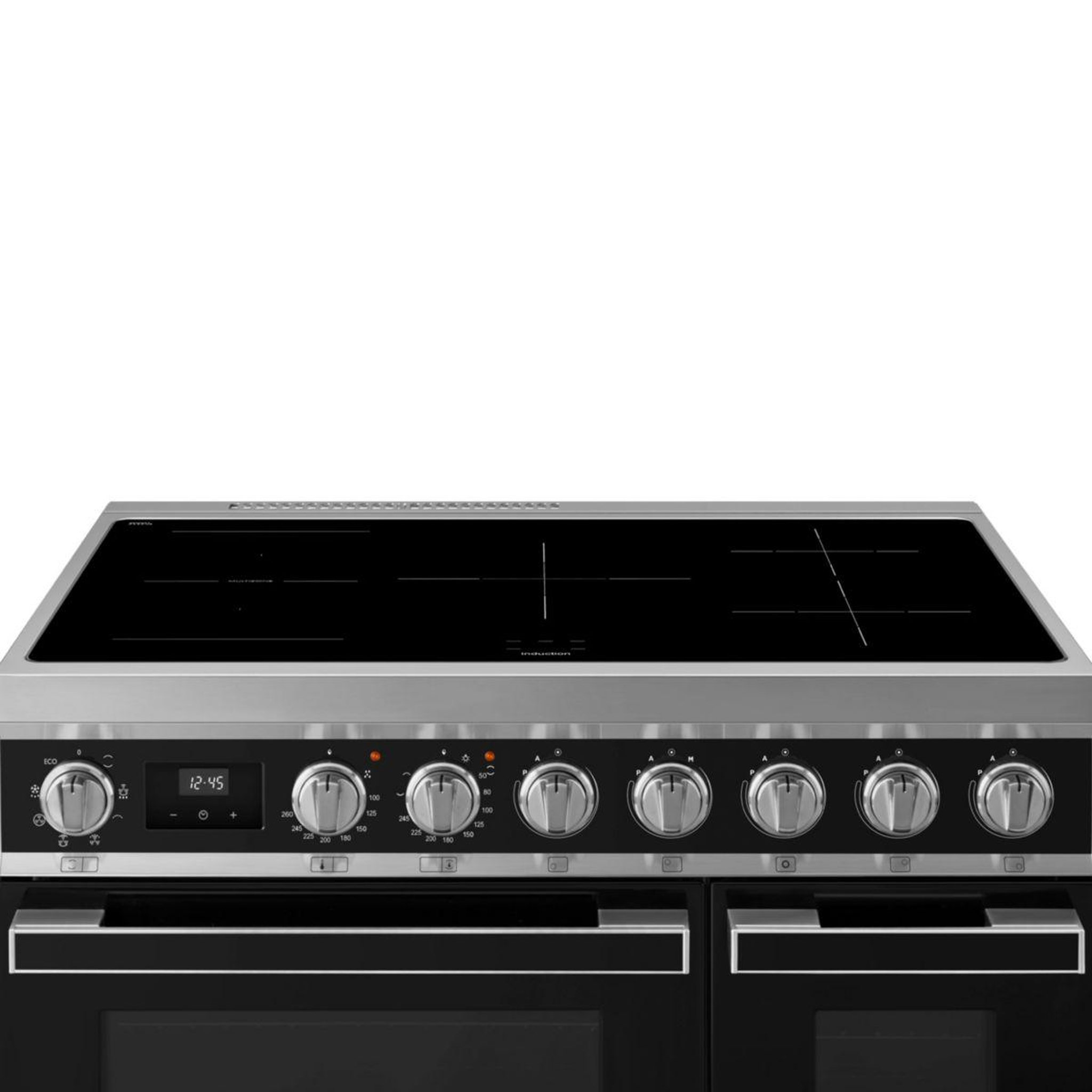 Voir la diapositive 5 : SMEG Piano de cuisson induction cpf92imbl