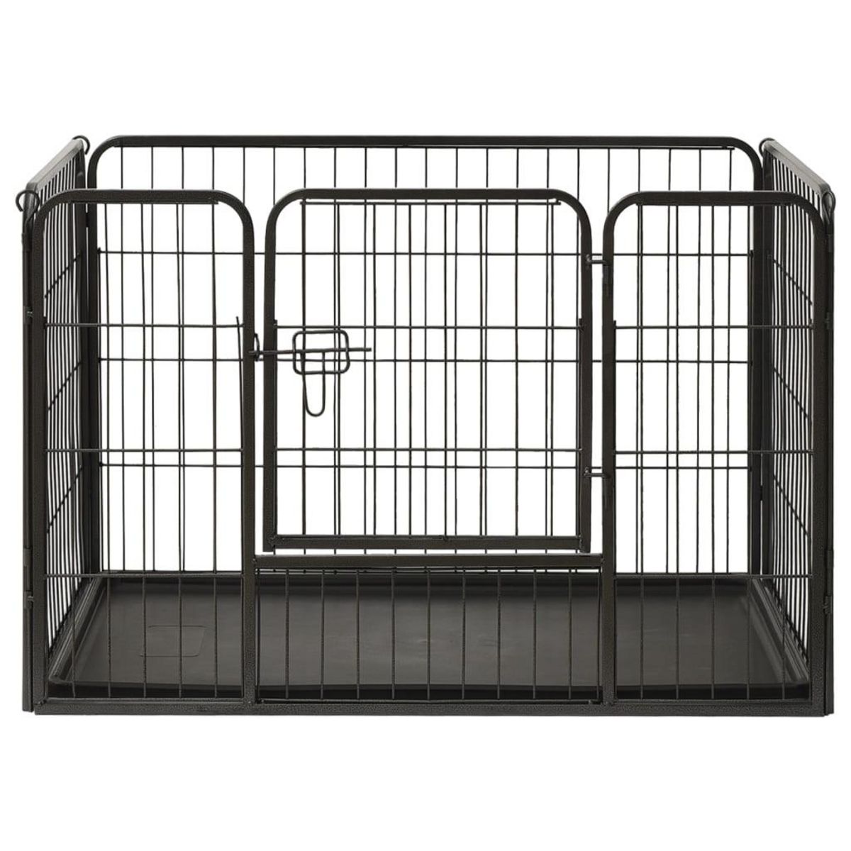 VIDAXL Parc pour chiots Acier 91,5x59x61 cm
