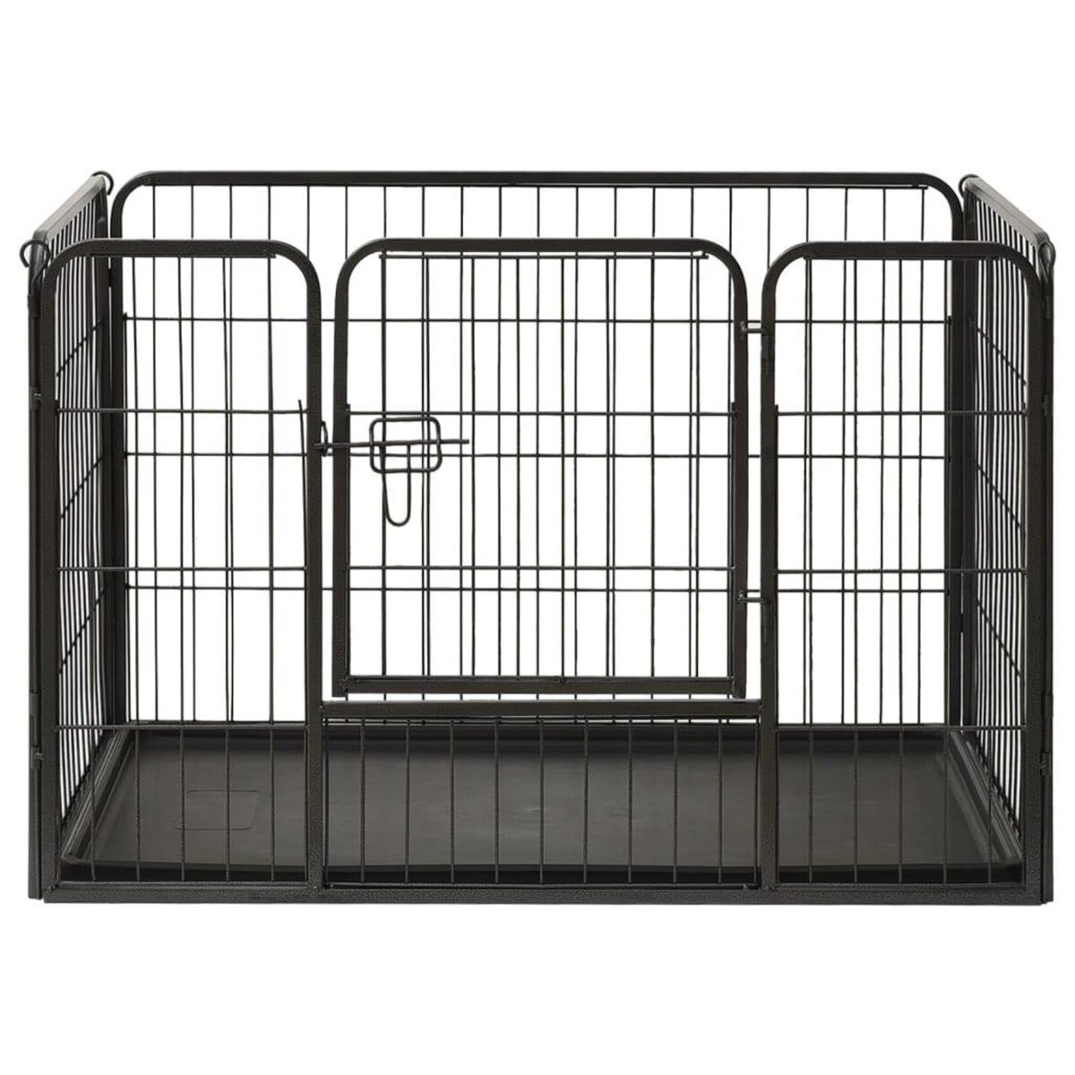 VIDAXL Parc pour chiots Acier 91,5x59x61 cm