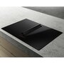 Voir la diapositive 2 : ELICA Table de cuisson aspirante induction 72cm 4 feux 7500w noir - prf0167054