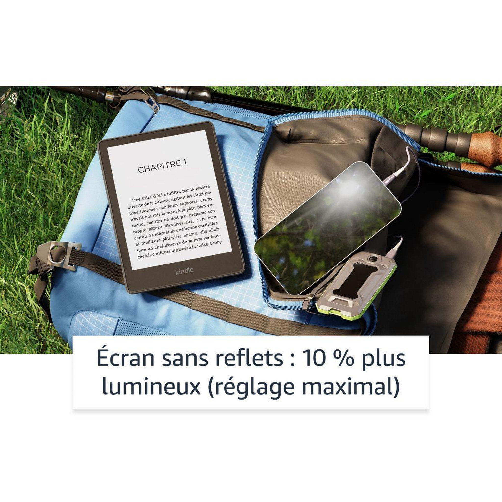 Voir la diapositive 3 : AMAZON Liseuse eBook Kindle Paperwhite 2023 Noire - 16Go
