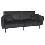 Voir la diapositive 1 : The Home Deco Factory Canapé convertible en velours Giulia