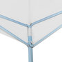 Voir la diapositive 4 : VIDAXL Tente de reception pliable 3x9 m Blanc