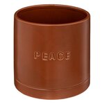 ATMOSPHERA Cache-Pot en Céramique  Avi  14cm Caramel