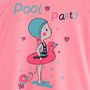 Voir la diapositive 2 : IN EXTENSO T-shirt anti uv bébé fille