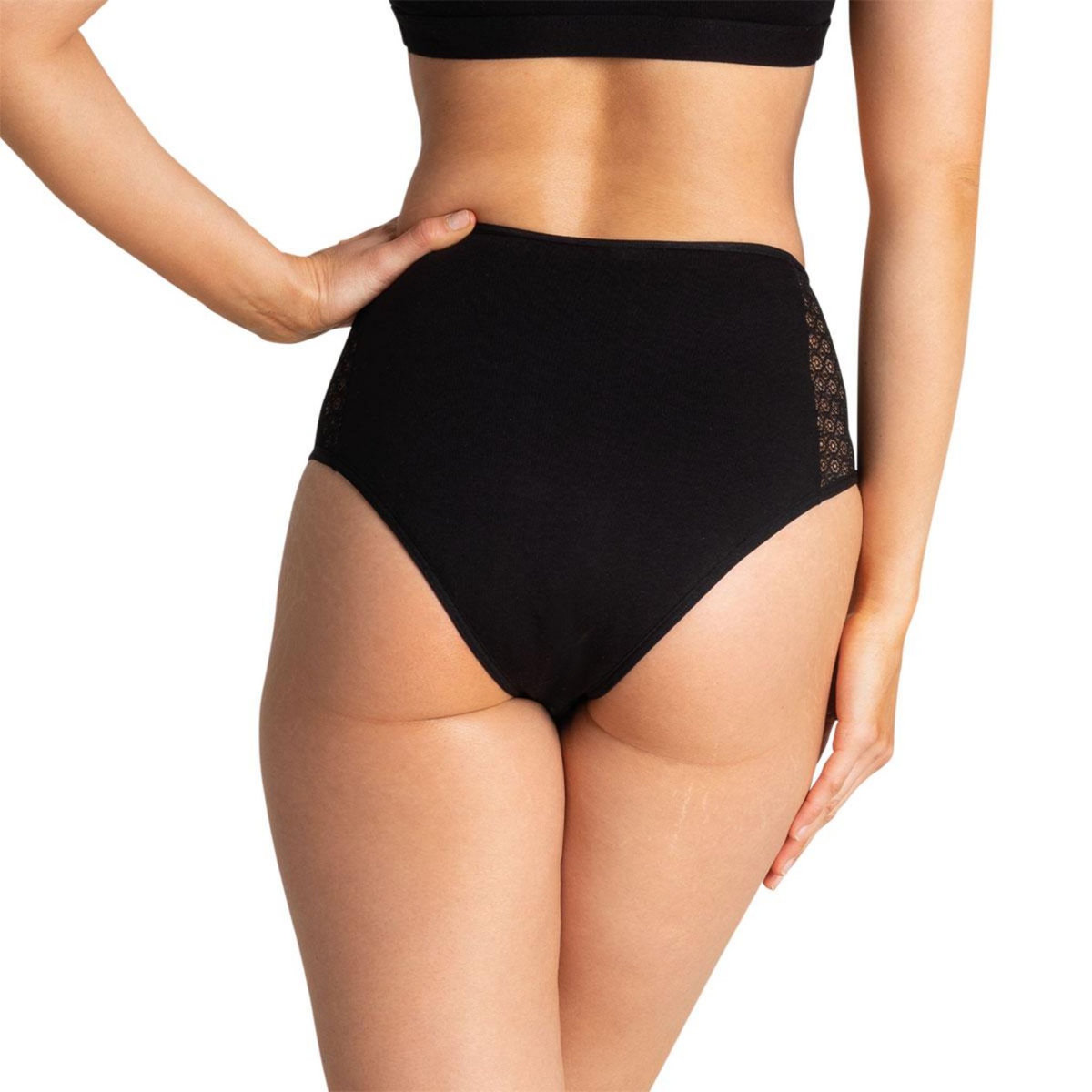 Athena Lot de 2 culottes midi pour fuites urinaires Secret