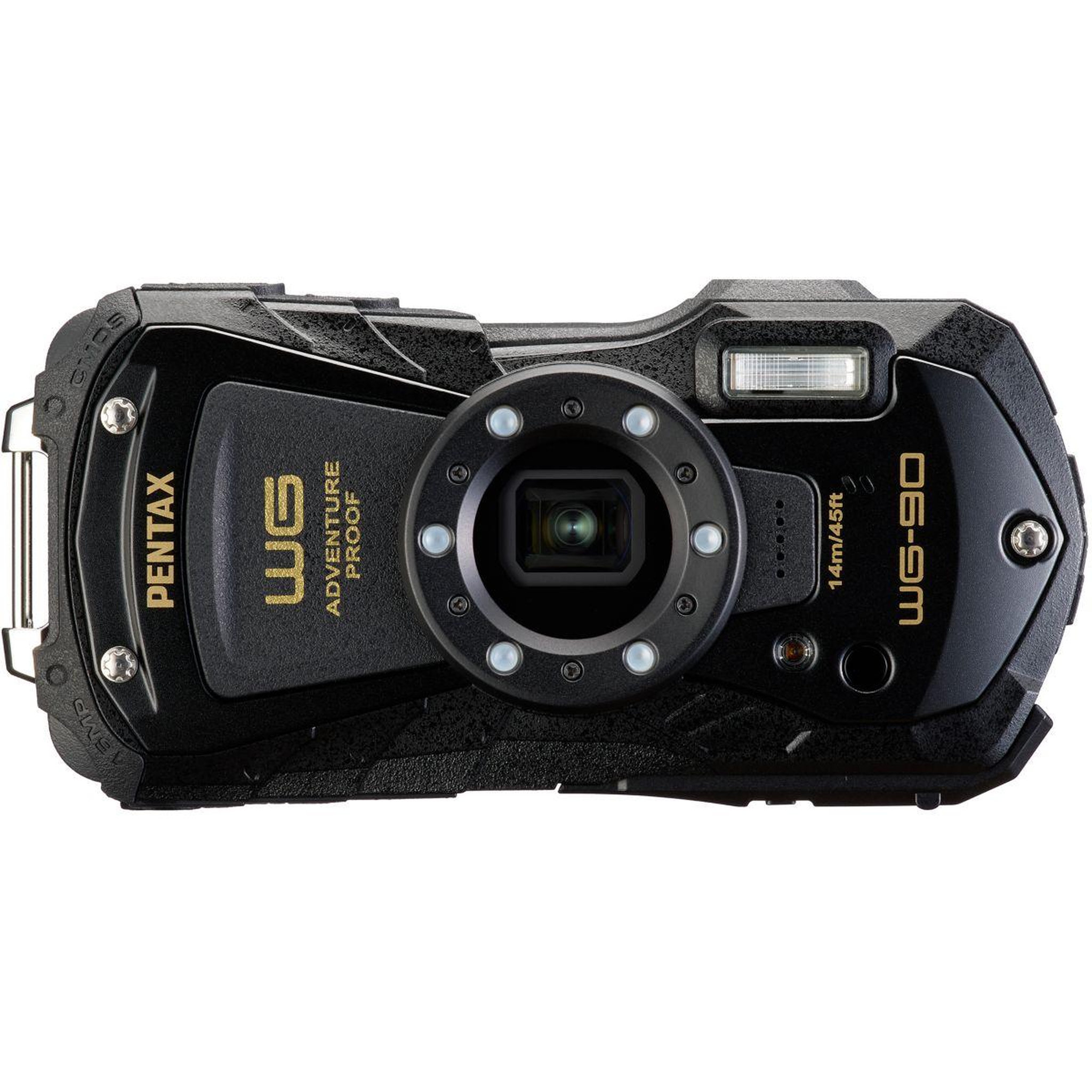 PENTAX Appareil photo Compact WG-90 Noir