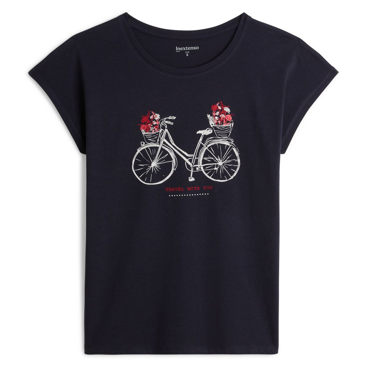 INEXTENSO T-shirt Marine femme