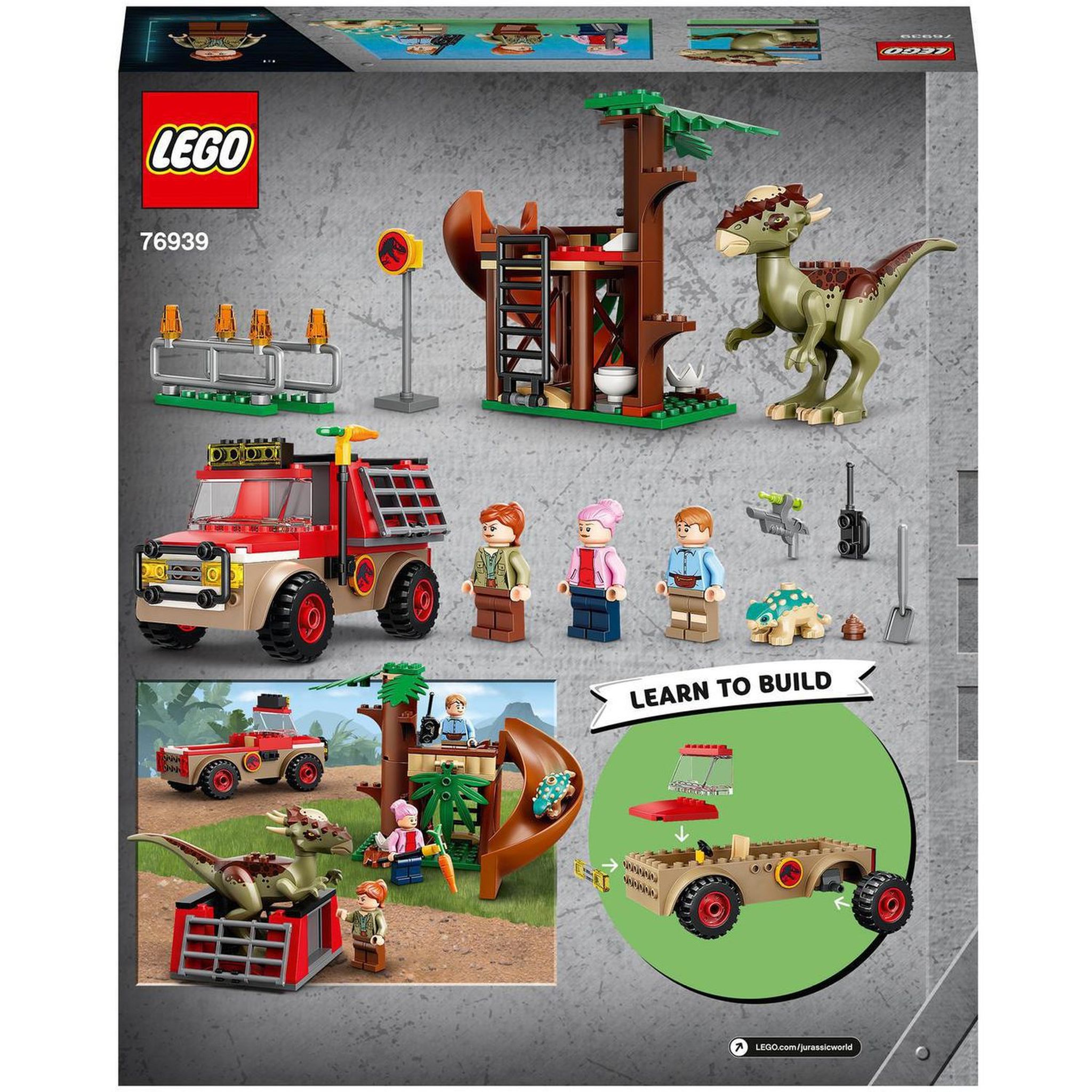Voir la diapositive 8 : LEGO Jurassic World 76939 L'Évasion du Stygimoloch, Jouet Dinosaure, pour Enfants Dès 4 Ans