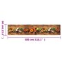 Voir la diapositive 6 : VIDAXL Tapis de cuisine lavable impression d'epices 60x300 cm velours