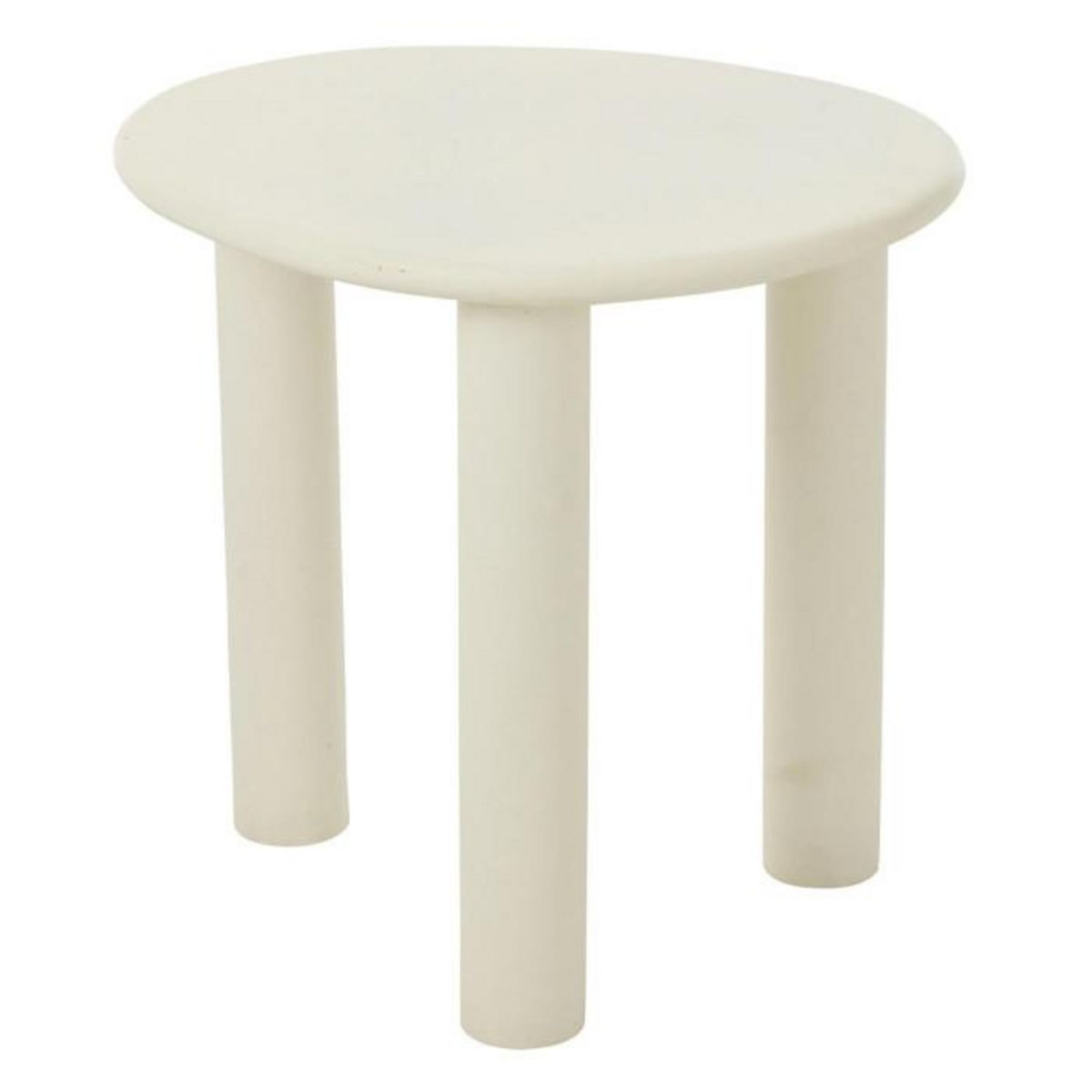 Paris Prix Table d'Appoint Design  Bali  51cm Blanc