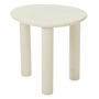 Voir la diapositive 1 : Paris Prix Table d'Appoint Design  Bali  51cm Blanc