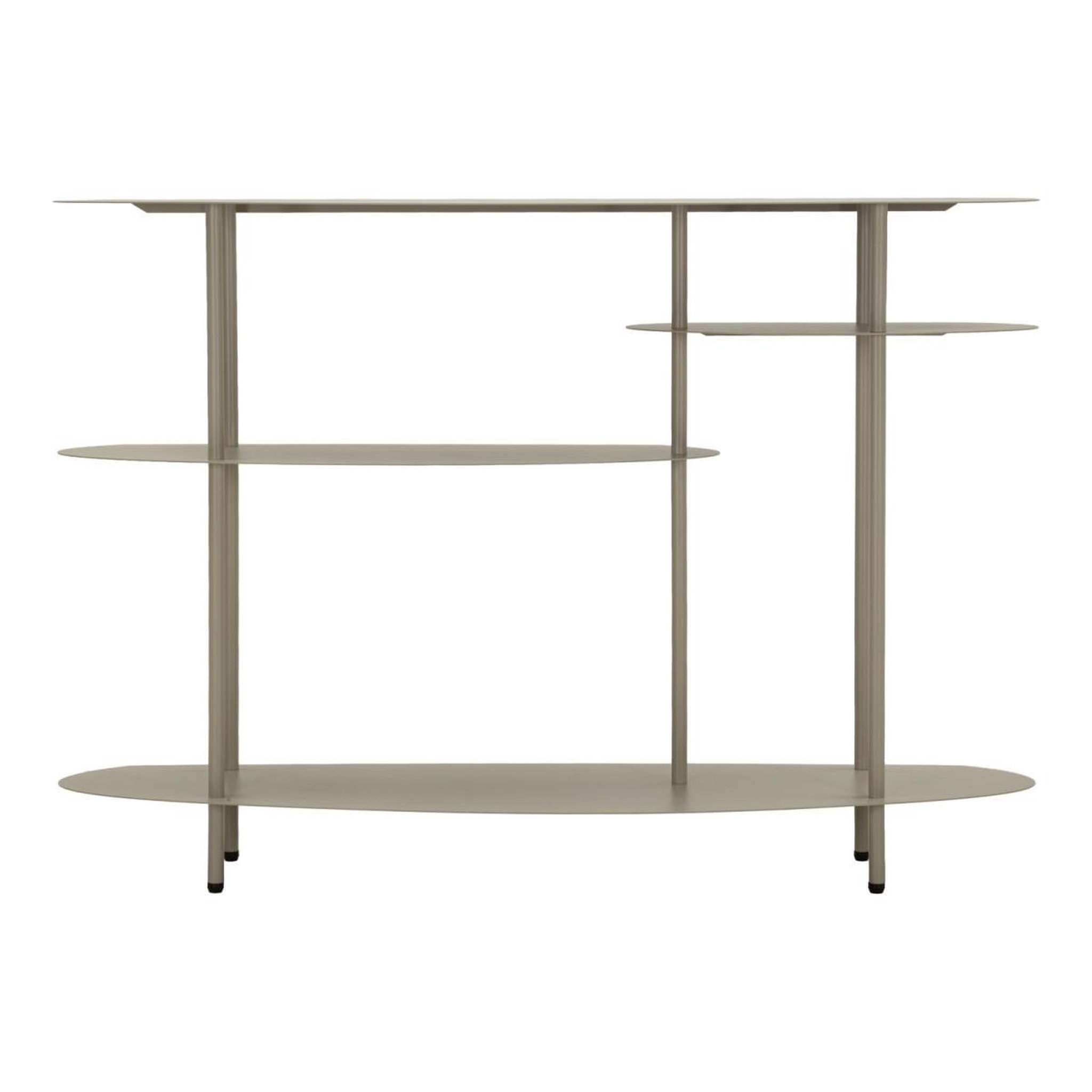 Voir la diapositive 2 : Paris Prix Console design 4 niveaux  saturn  118cm taupe