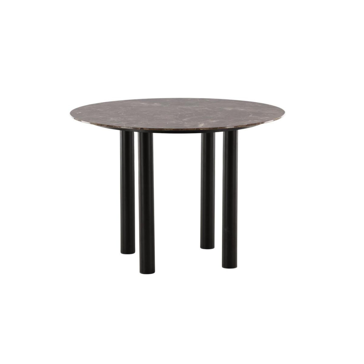 Paris Prix Table à Manger Ronde  Havsten  106cm Marron