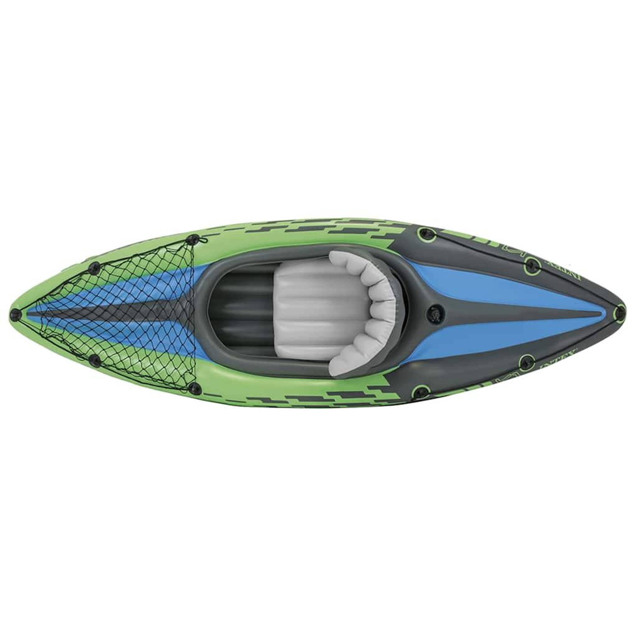 Voir la diapositive 5 : INTEX Intex kayak gonflable challenger k1 274 x 76 x 33 cm 68305np