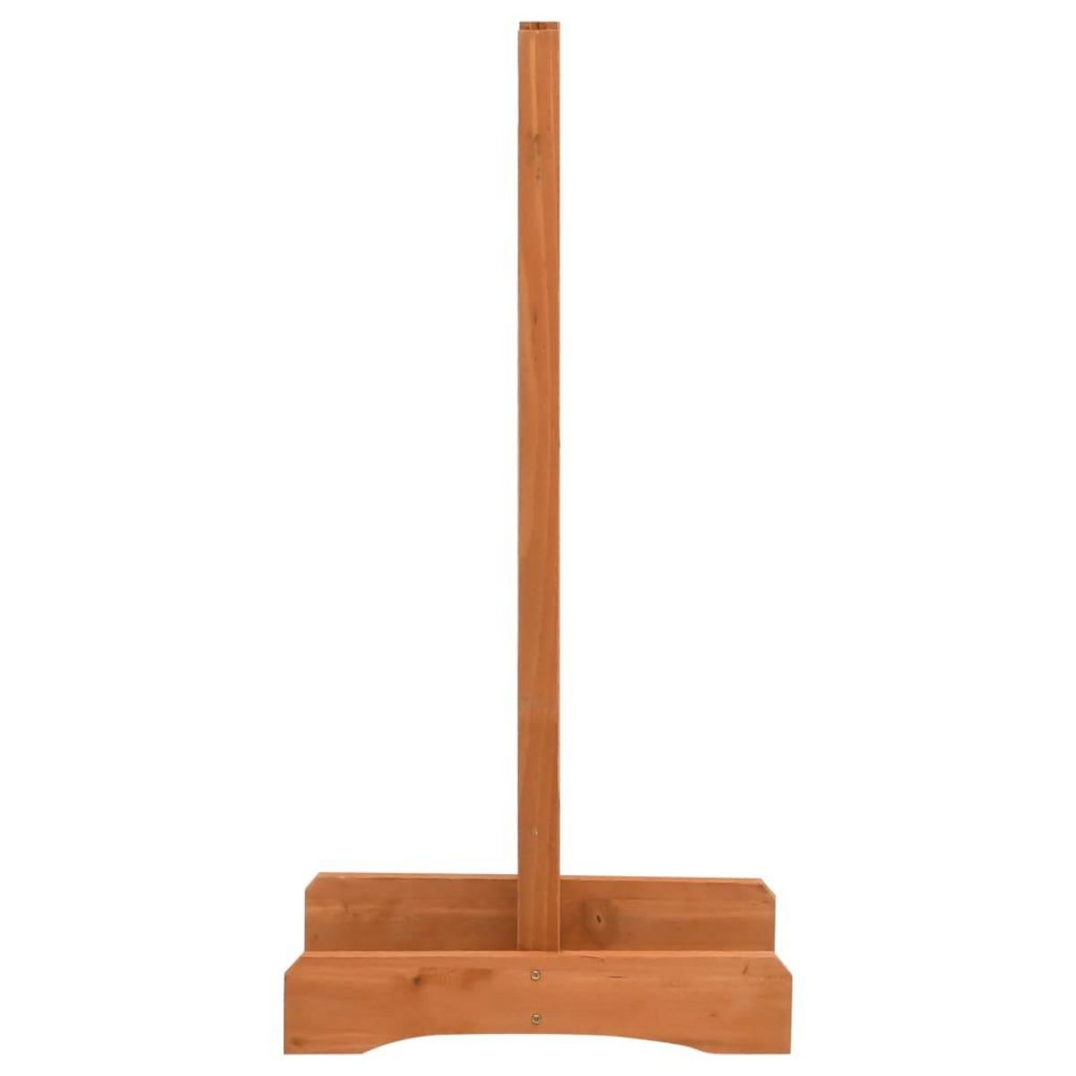 VIDAXL Cloture en treillis de jardin Orange 120x60 cm Bois de sapin