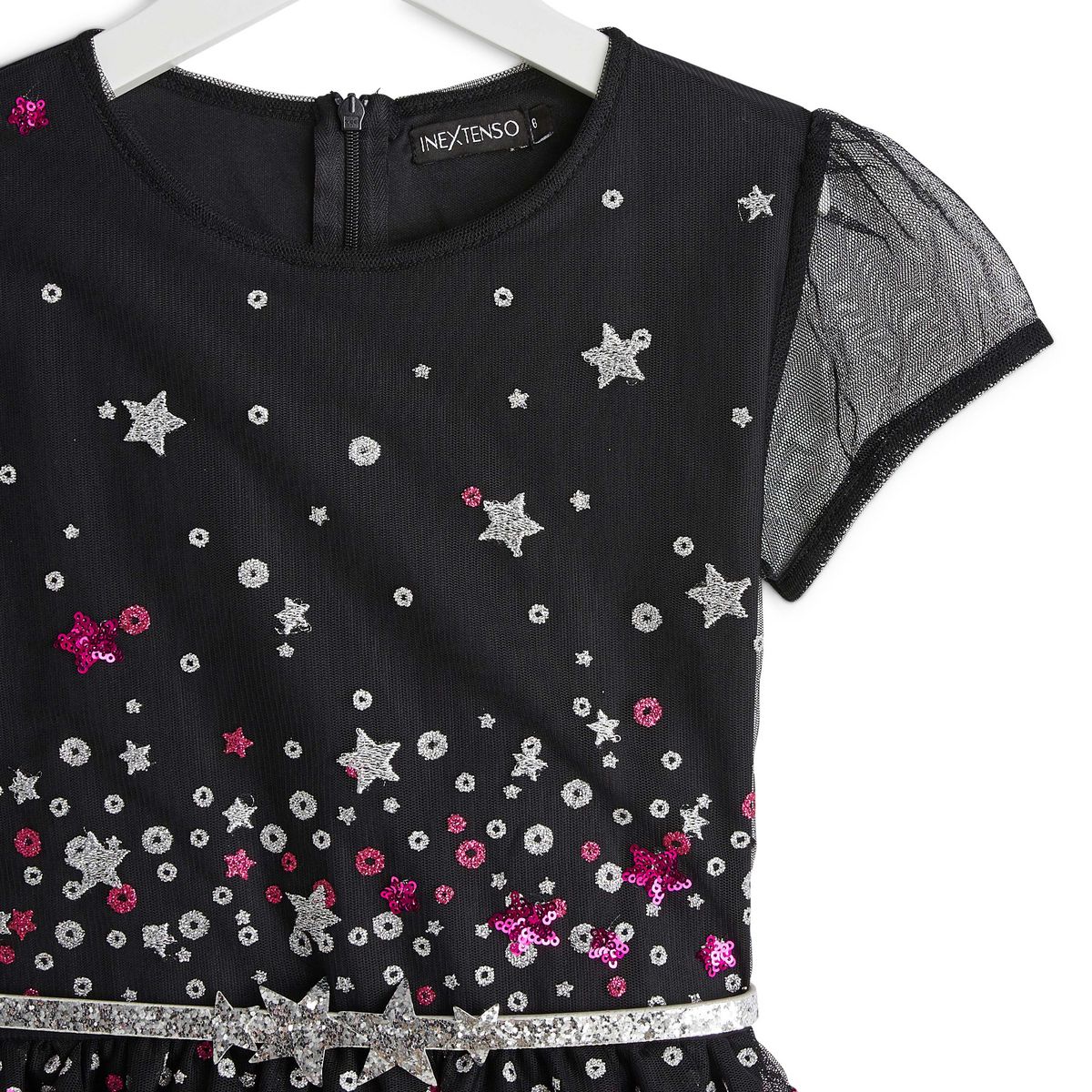 INEXTENSO Robe de fête en tulle fille