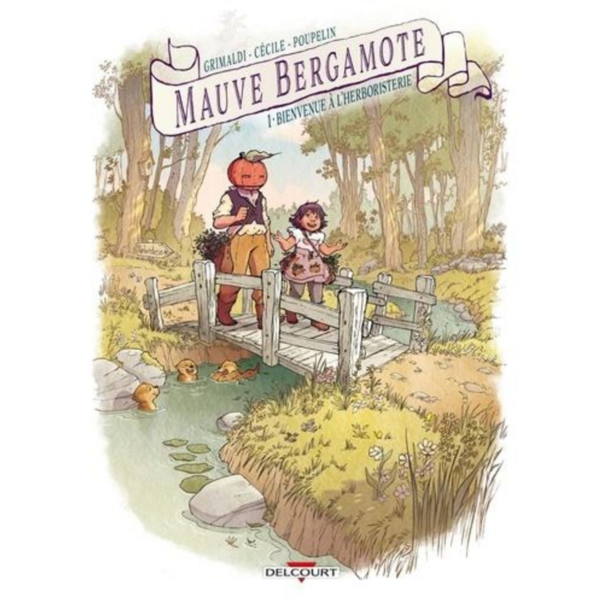 MAUVE BERGAMOTE TOME 1 : BIENVENUE A L'HERBORISTERIE, Grimaldi Flora