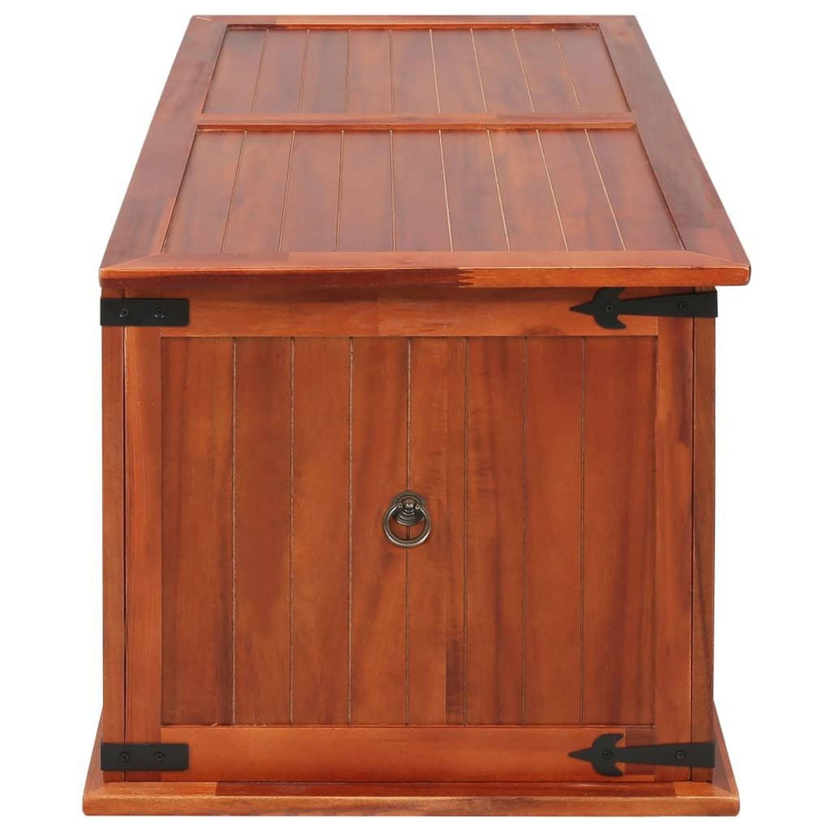 VIDAXL Coffre de rangement 79x34x32 cm Bois d'acacia solide
