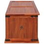 Voir la diapositive 3 : VIDAXL Coffre de rangement 79x34x32 cm Bois d'acacia solide