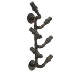 Paris Prix Porte-Bouteilles Mural 6 Emplacements  Manhattan  55cm Noir