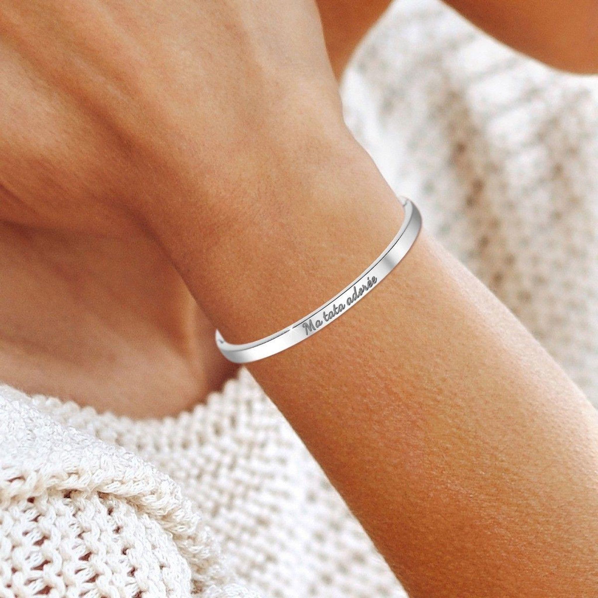 Voir la diapositive 2 : SC CRYSTAL Ma tata adorée - Bracelet par SC Crystal
