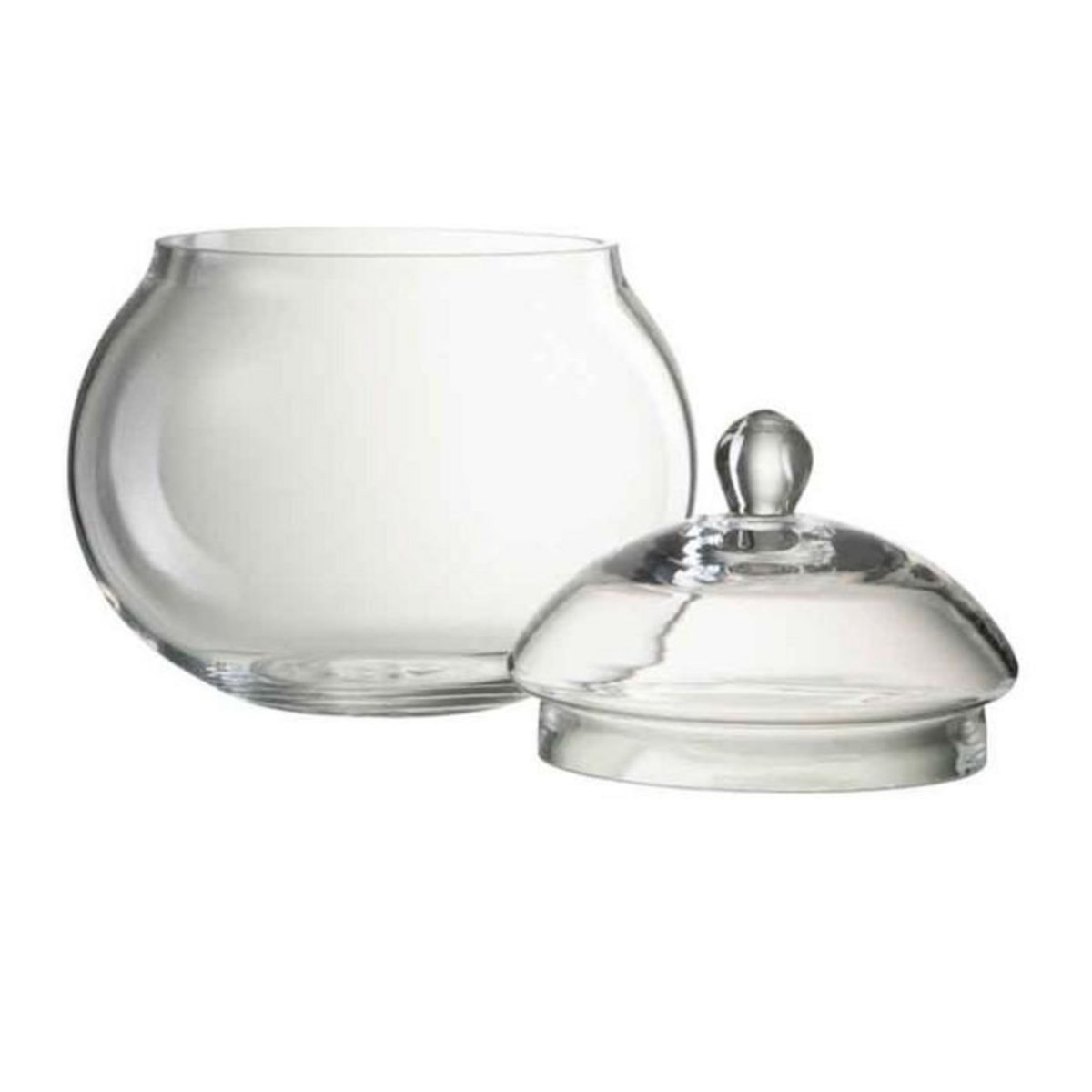 Paris Prix Bocal en Verre Design  Boule  23cm Transparent
