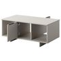 Voir la diapositive 2 : BEST MOBILIER Canterbury - table basse - beige - 100 cm