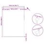 Voir la diapositive 6 : VIDAXL Store enrouleur occultant 160 x 230 cm creme