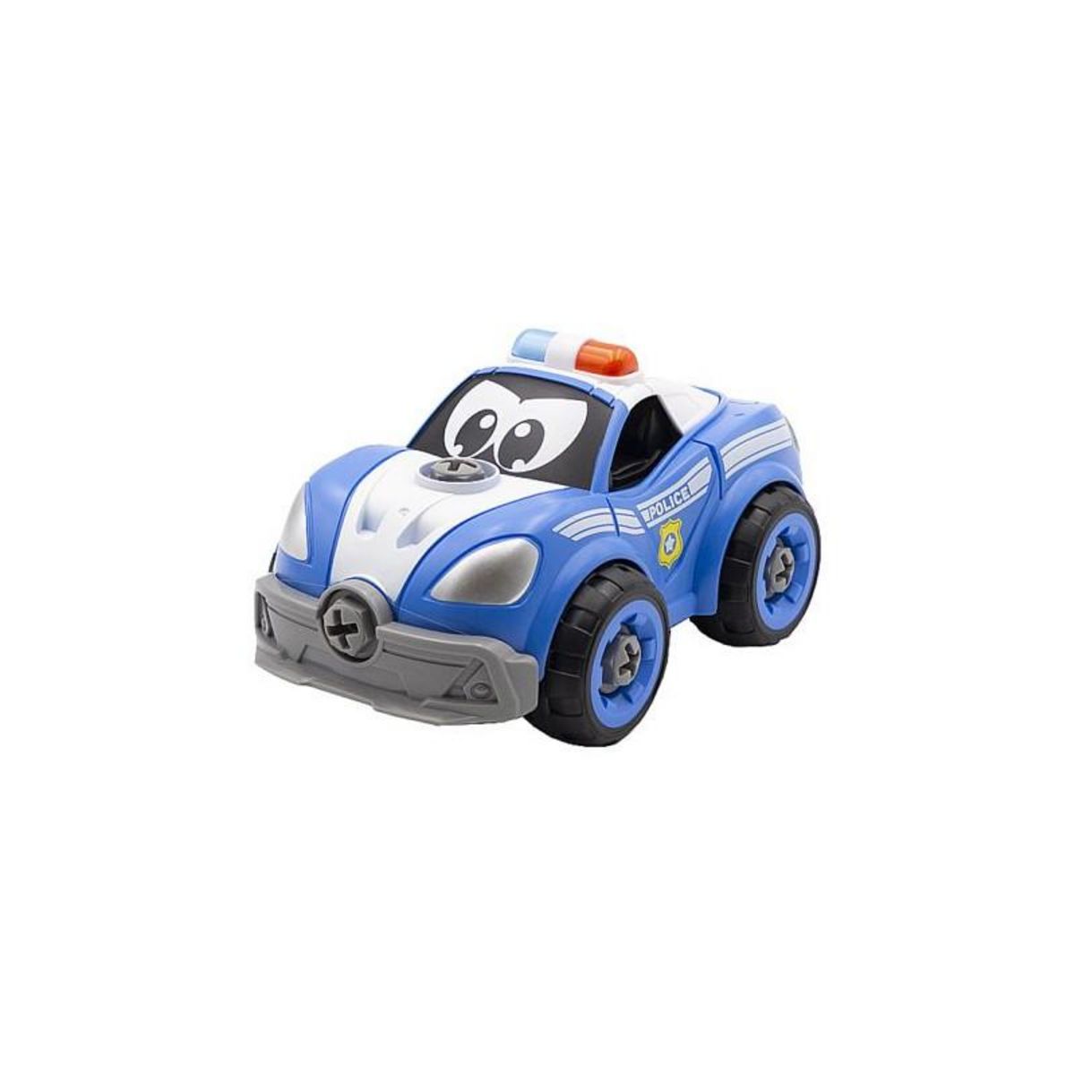 SILVERLIT Voitre télécommandée - TOOKO - CONSTRUIS MA VOITURE DE POLICE RC - Technologie follow-me - Des 2 ans