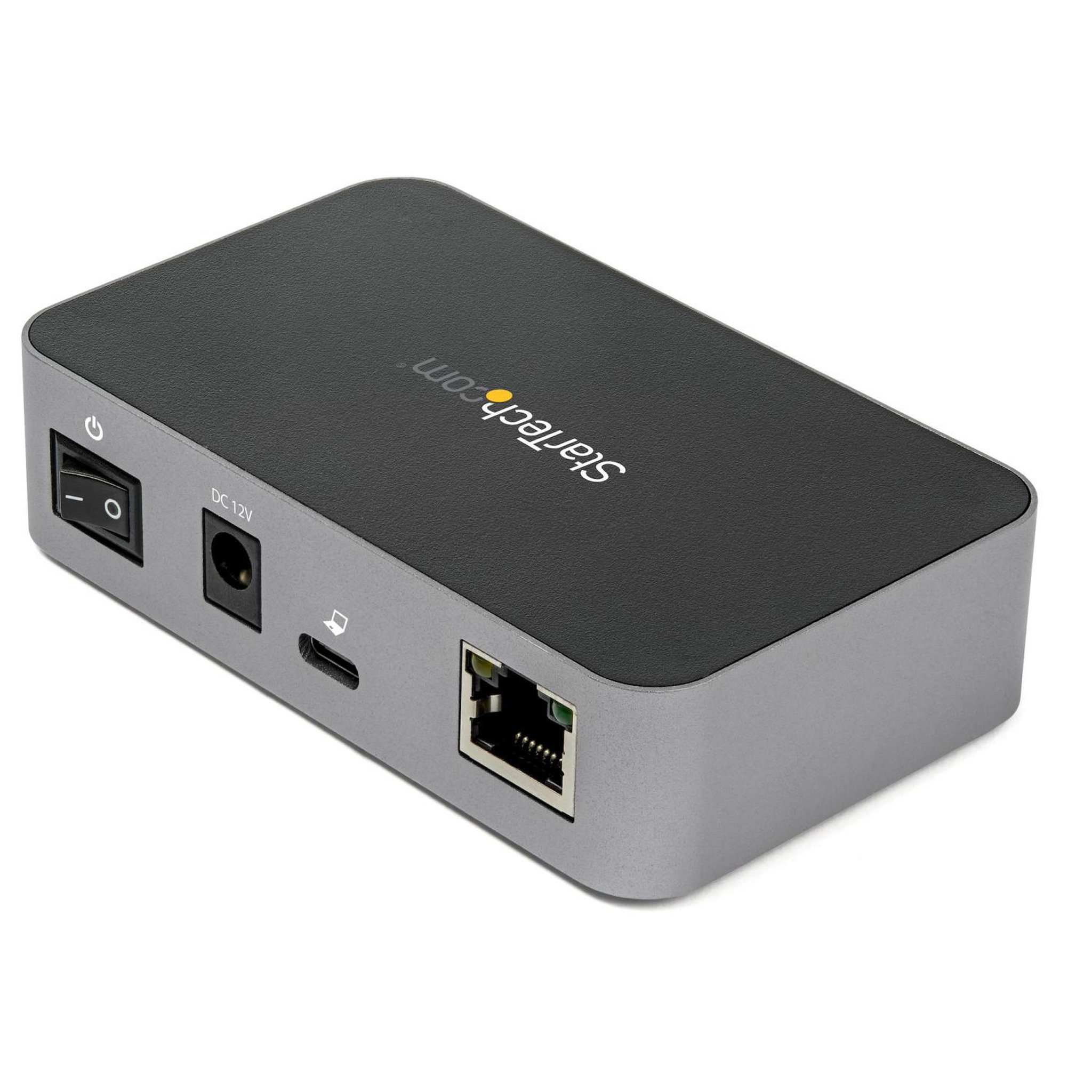 Voir la diapositive 3 : Startech Concentrateur USB-C StarTech Modèle de Concentrateur USB-C Gris et Noir